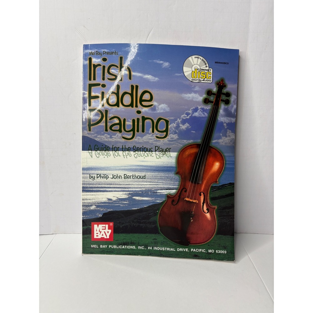 Mel Bay Irish Fiddle Playing Guide Philip John Berthoud Book CD MB99402BCD